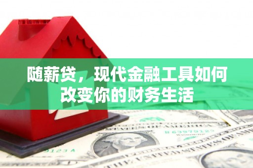 宜州随薪贷，现代金融工具如何改变你的财务生活