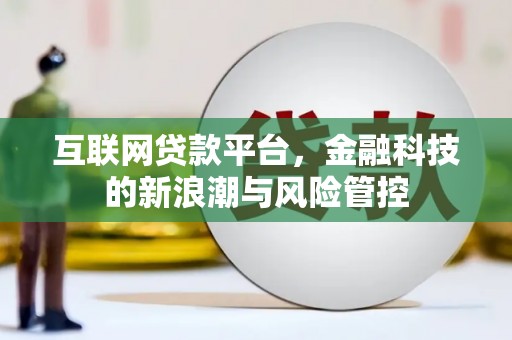 宜州互联网贷款平台，金融科技的新浪潮与风险管控