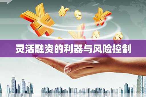 宜州灵活融资的利器与风险控制