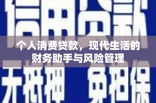 宜州个人消费贷款，现代生活的财务助手与风险管理