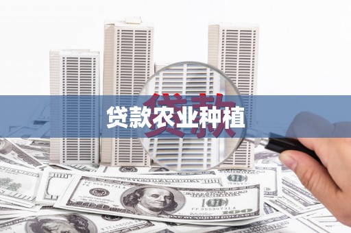 宜州贷款农业种植