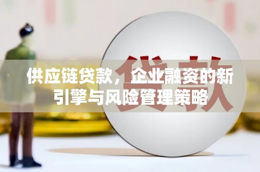 宜州供应链贷款，企业融资的新引擎与风险管理策略