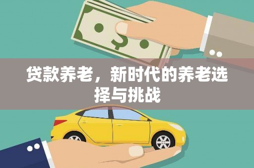 宜州贷款养老，新时代的养老选择与挑战
