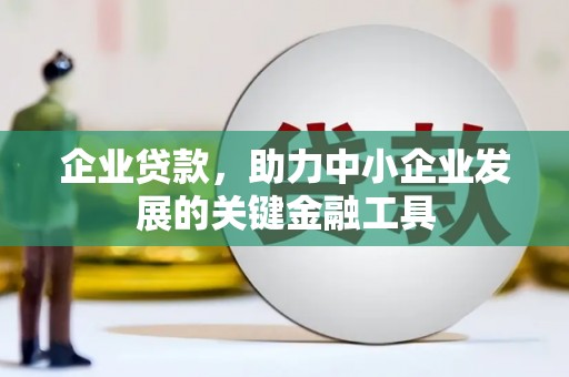 宜州企业贷款，助力中小企业发展的关键金融工具