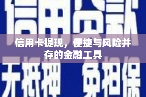 宜州信用卡提现，便捷与风险并存的金融工具