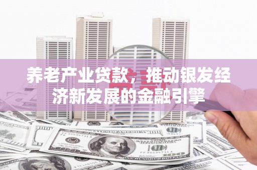 宜州养老产业贷款，推动银发经济新发展的金融引擎