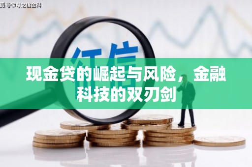 宜州现金贷的崛起与风险，金融科技的双刃剑