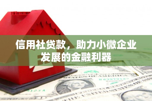 宜州信用社贷款，助力小微企业发展的金融利器