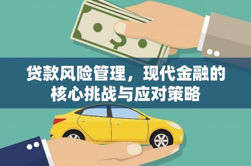 宜州贷款风险管理，现代金融的核心挑战与应对策略