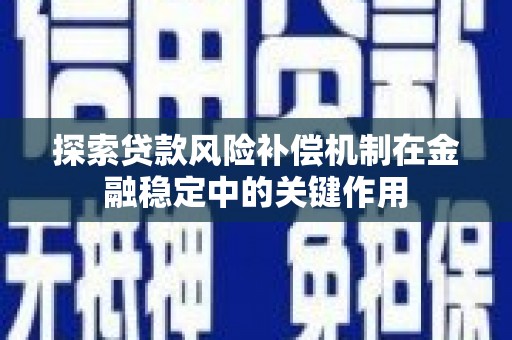 宜州探索贷款风险补偿机制在金融稳定中的关键作用