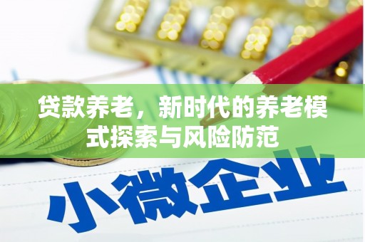 宜州贷款养老，新时代的养老模式探索与风险防范
